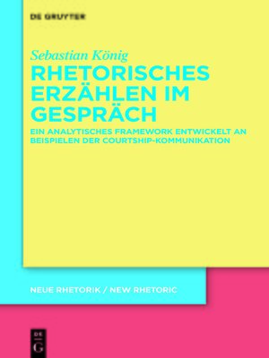 cover image of Rhetorisches Erzählen im Gespräch